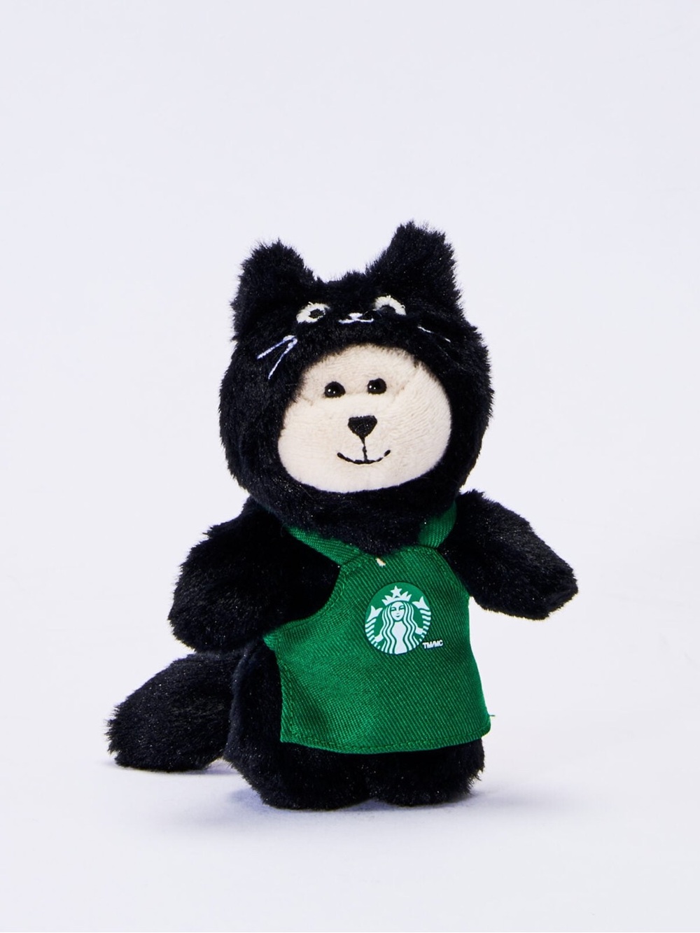 Starbucks 2026 Halloween Bearista Keychain Limited Edition Black Green Plush